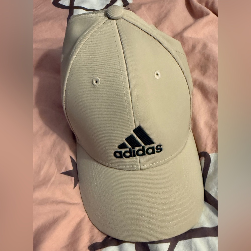 Adidas Tan Cap with Black Logo